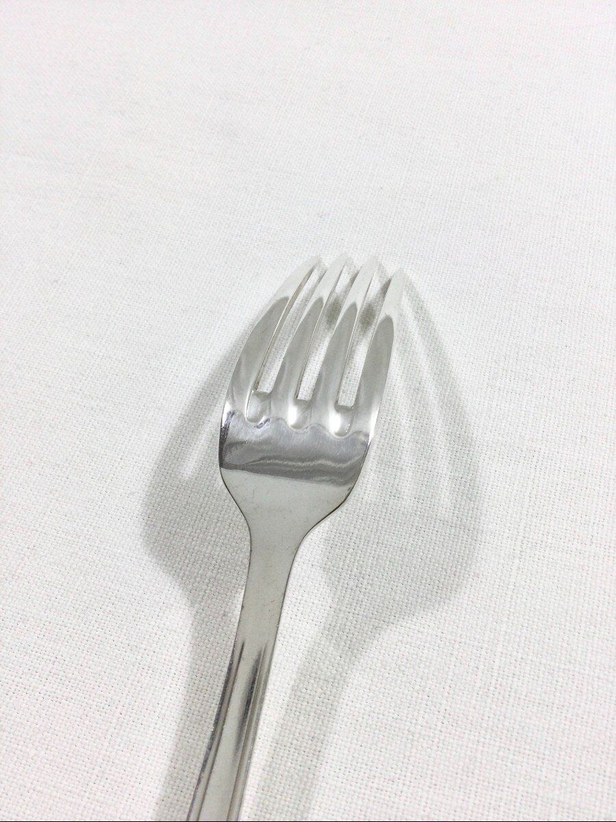 24 cutlery in silver metal