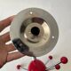Vintage red Sputnik coat rack
