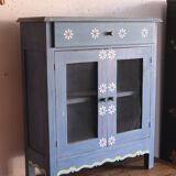 Small painted blue folk furniture – country spirit
