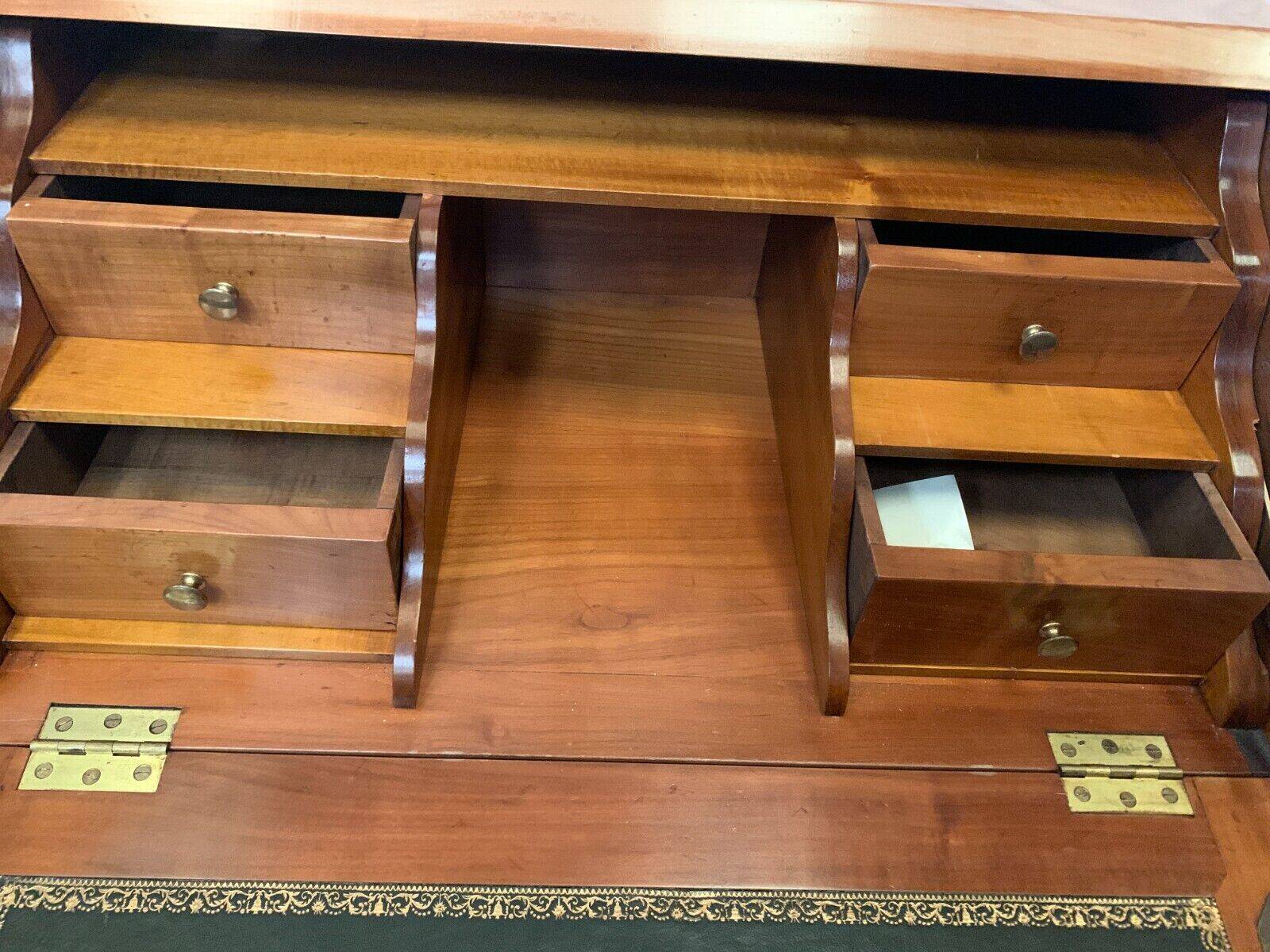 Louis XVI style cherrywood slant-front desk