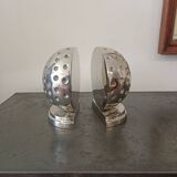 Chrome golf ball bookend