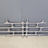 Vintage large brutalist wall sculpture, 1970s