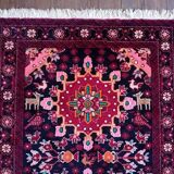 Handmade Belouch Persian rug 187x93cm