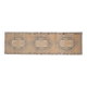 Vintage Handmade Orange Runner Rug Oushak Wool Runner 114x386