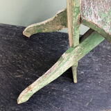Antique milking chair