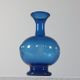 Vintage mid-century trio of handcrafted glass vases from Lauscha, Thuringia.