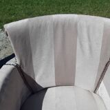 1 chair and 1 armchair, 60s