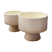 Two cups piedouche 1960