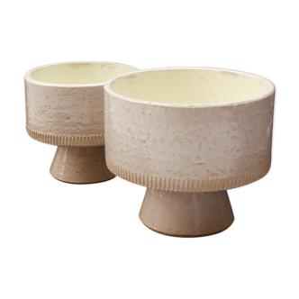 Two cups piedouche 1960