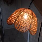 Rattan tablet lamppost