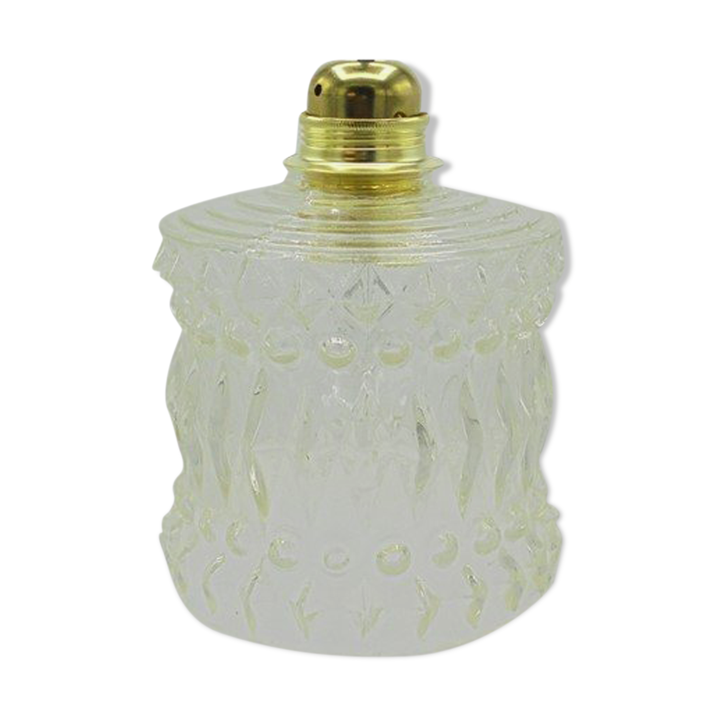Cylindrical glass hanging