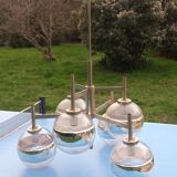 Space age design chandelier from the 70s