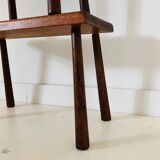 Nesting tables oak brutalist