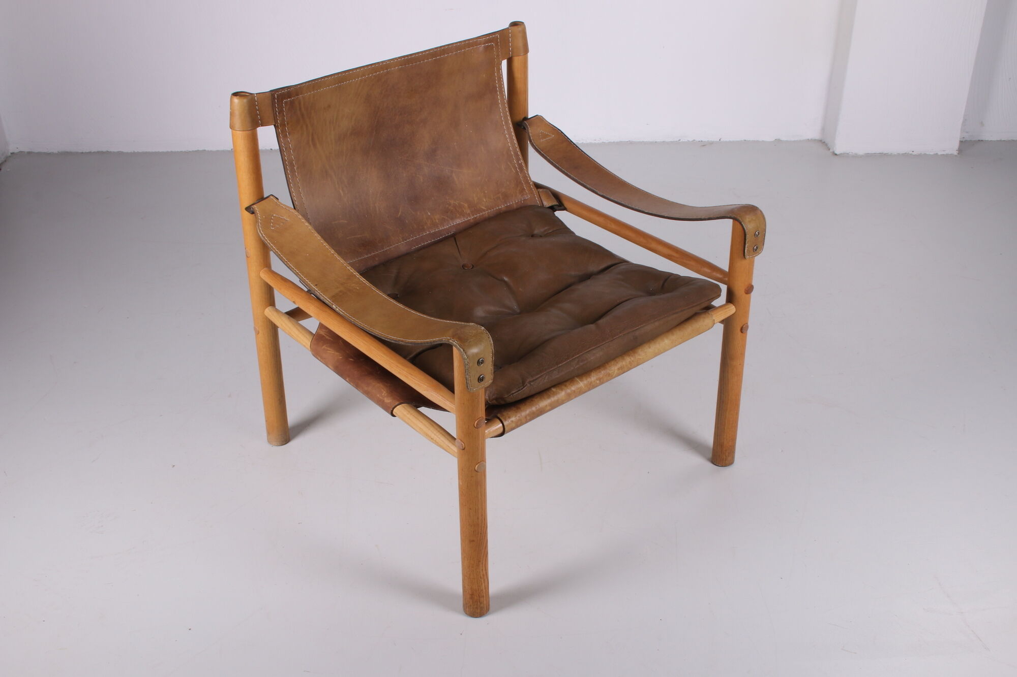 Safari chairs model Sirocco design Van Arne Norell Sweden 1960