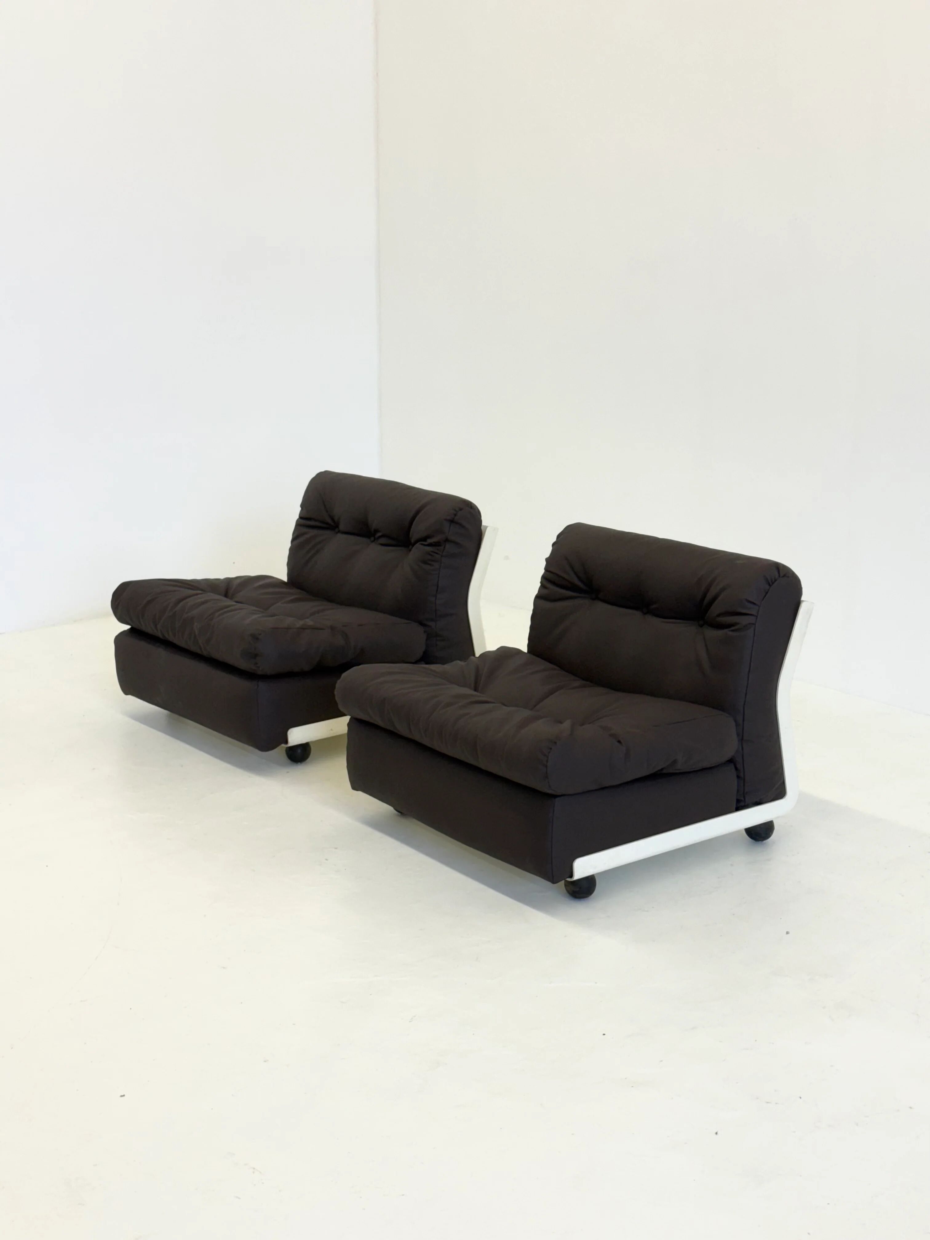 Fauteuils Amanta par Mario Bellini pour C&B Italia