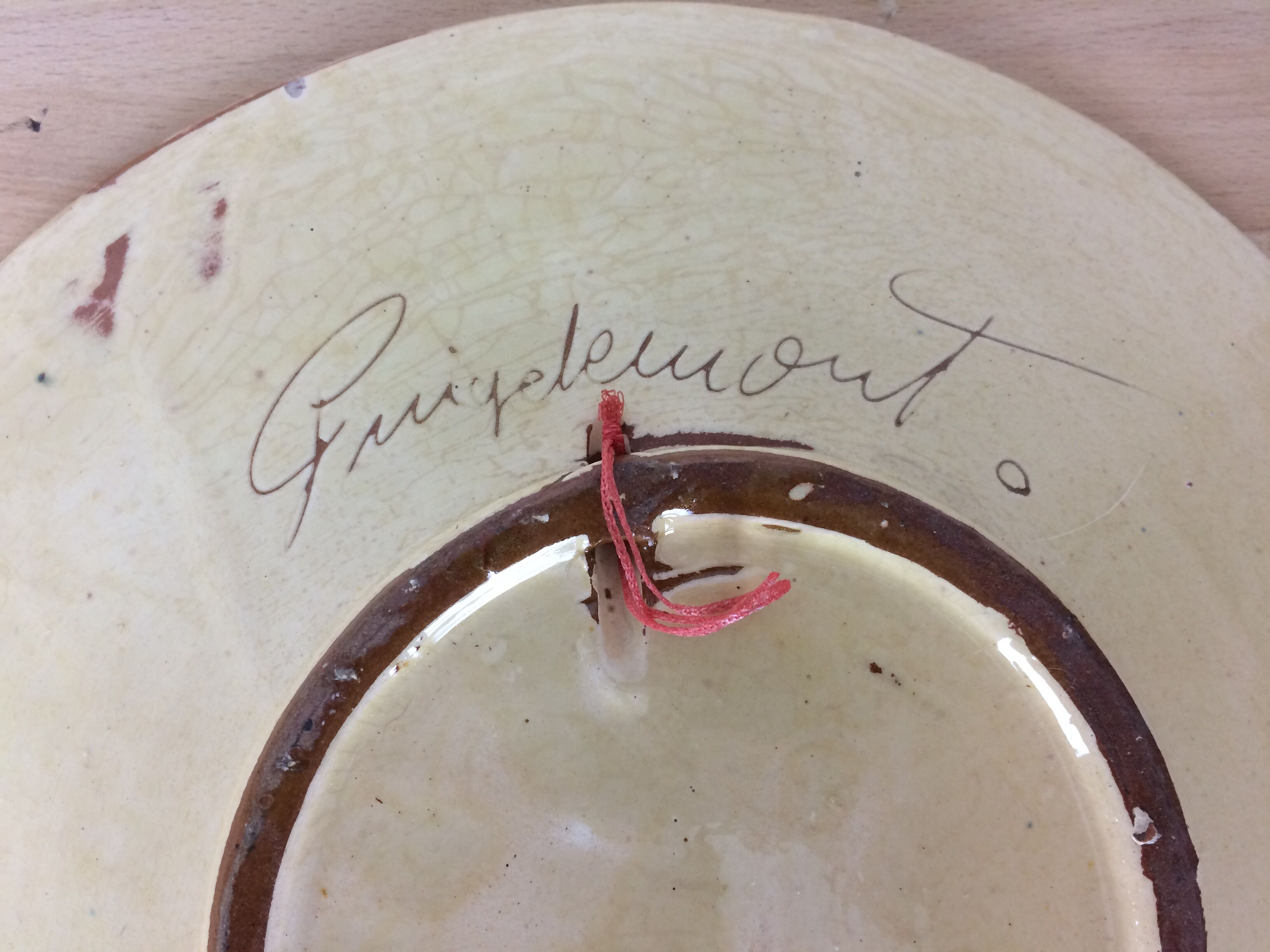 Puigdemont ceramic fish dish 1950