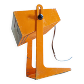 Orange space age spot lamp 1970