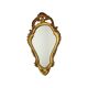 Mid Century Crested Mirror Classic Gold Mirror France