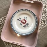 Set of 14 “Magali” Sarreguemines flat plates