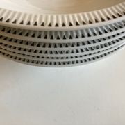 Set of 6 plates cap mid century neo classic Scandinavian 1960