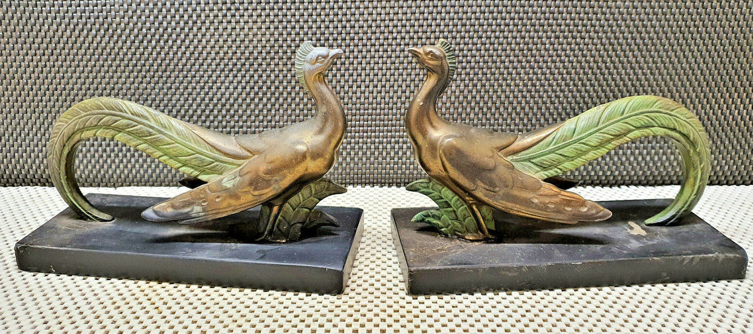 Pair of regulated and marble greenhouse books