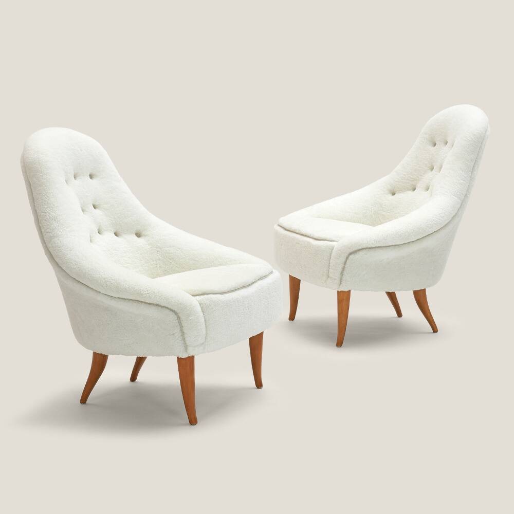 Pair of Lilla Eva armchairs – Kerstin Hörlin-Holmquist