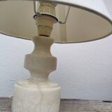 White marble lamp