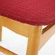 1960s set of 6 ash dining chairs, Czechoslovakia