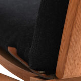 Børge Mogensen Sled Chairs BM-2254 and Stool 1960s
