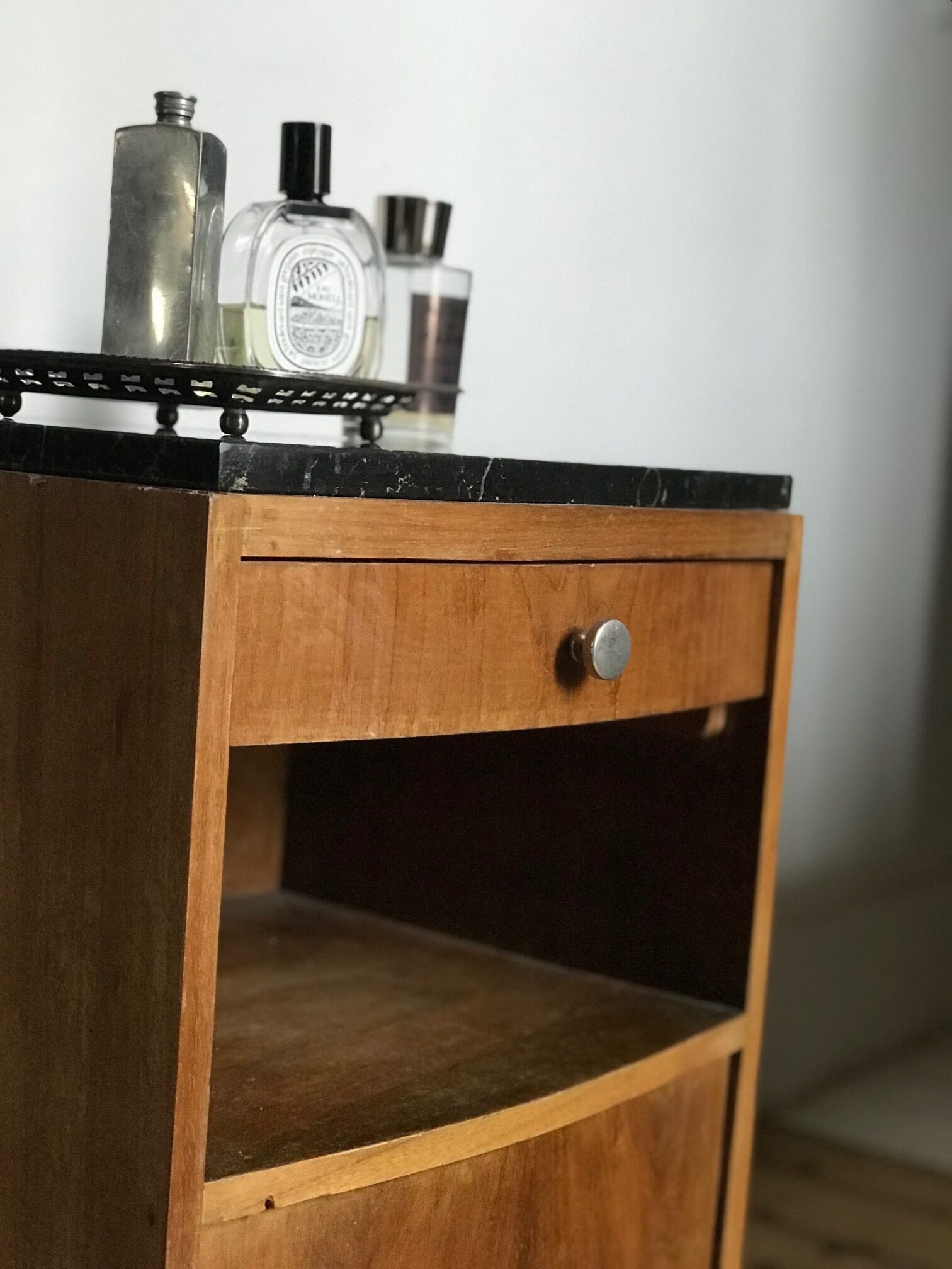 Vintage bedside table