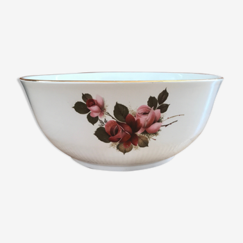Sarreguemines salad bowl with Richemond decoration