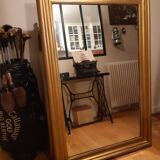 Gilded mirror 140x83, circa 1900