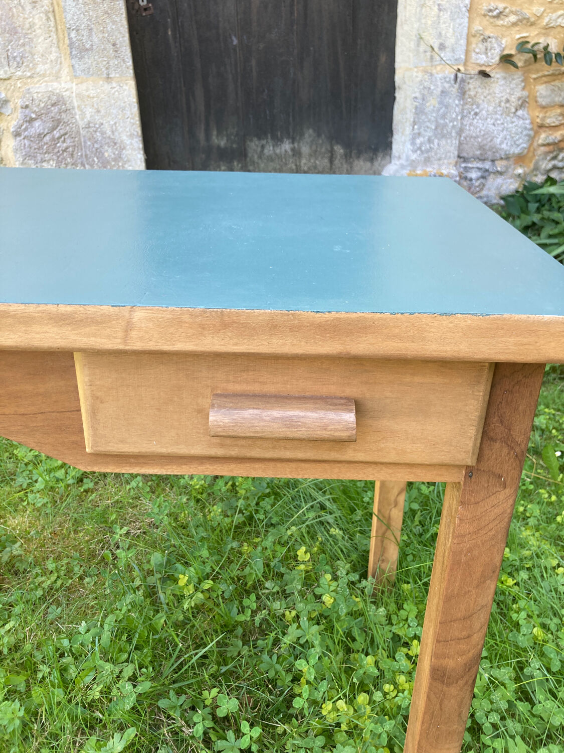 Wooden desk