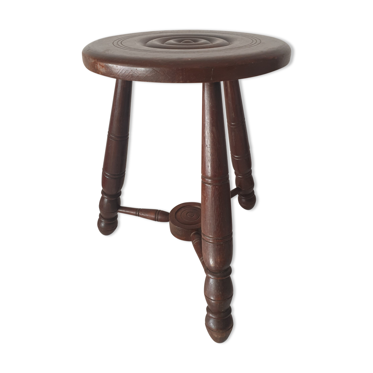 Brutalist stool 60s