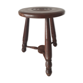 Brutalist stool 60s