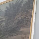 Peinture japonaise à l'encre, début XXème