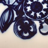 Vintage German peacock wall plate by Bjørn Wiinblad for Rosenthal, 1970s.