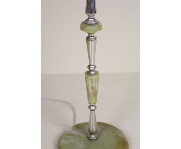 Vintage Floor Lamp Antique Onyx Selency, Stiffel Brass Floor Lamp With Glass Tablets