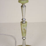 Vintage floor lamp antique onyx