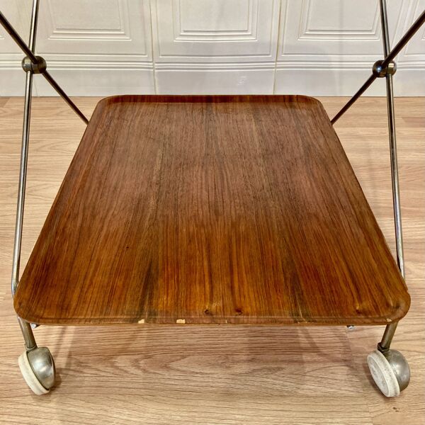 Desserte modulable scandinave Paul Nagel, 1950