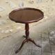 Table d'appoint en noyer vintage