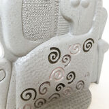 Grey couple, ceramiche chiminazzo, 1970