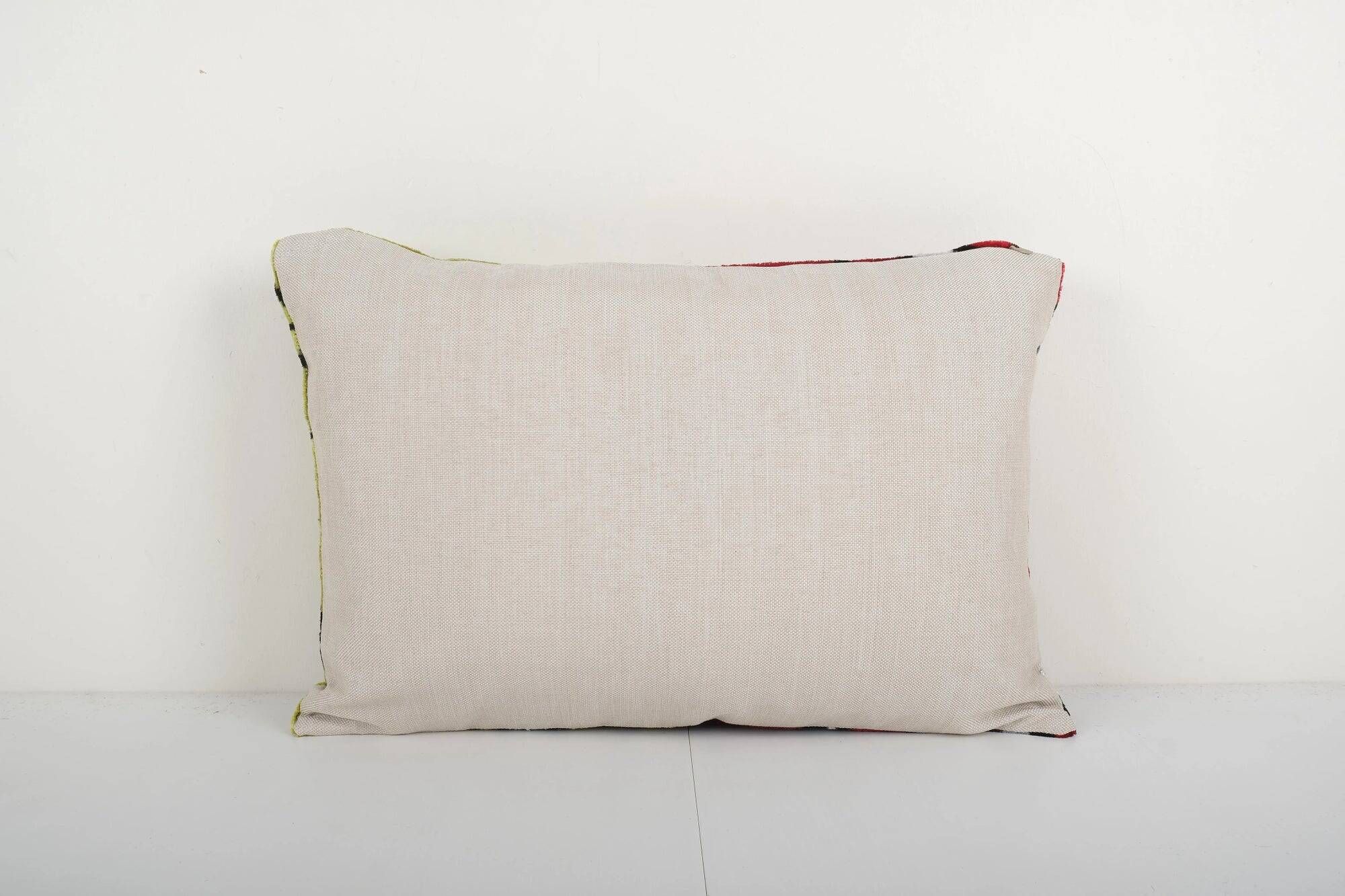 Housse de coussin velours vintage 41x56 cm