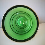 Vase en verre granité