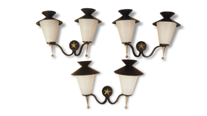 Set 3 appliques Lanterne - lustre