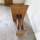 Dudouyt Courtray oak art deco console table