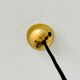 Large Adjustable Brass Pendant Lamp with Counterweight by Florian Schulz