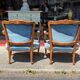 Paire fauteuils cabriolet Louis XV