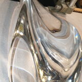 Vintage lamp foot crystal st louis