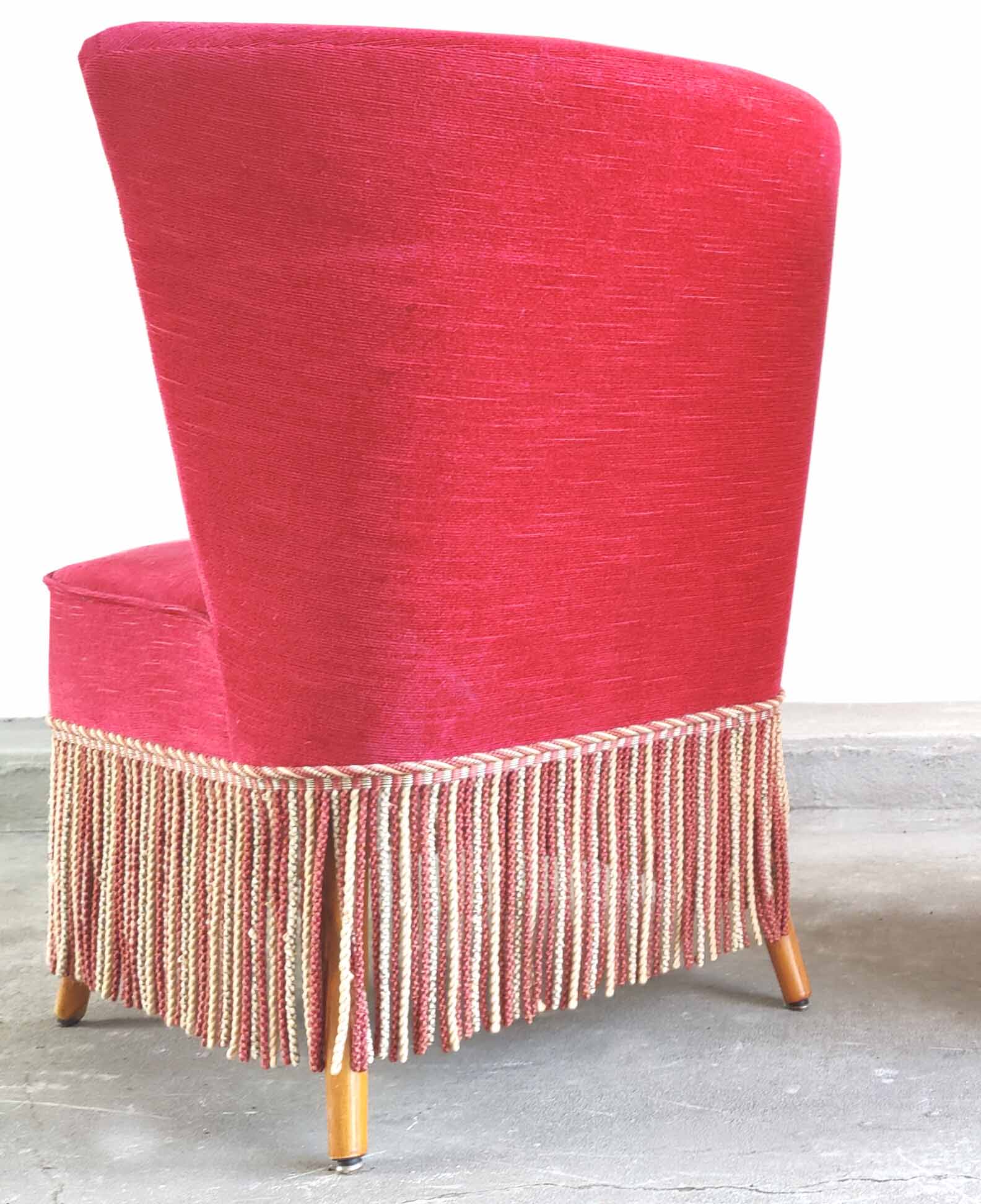 Vintage cocktail armchair 60s